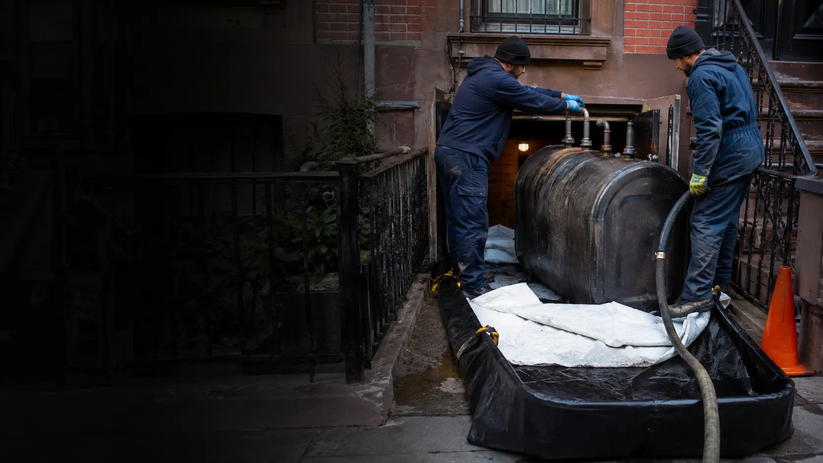 Bay Ridge oil tank removal in Brooklyn