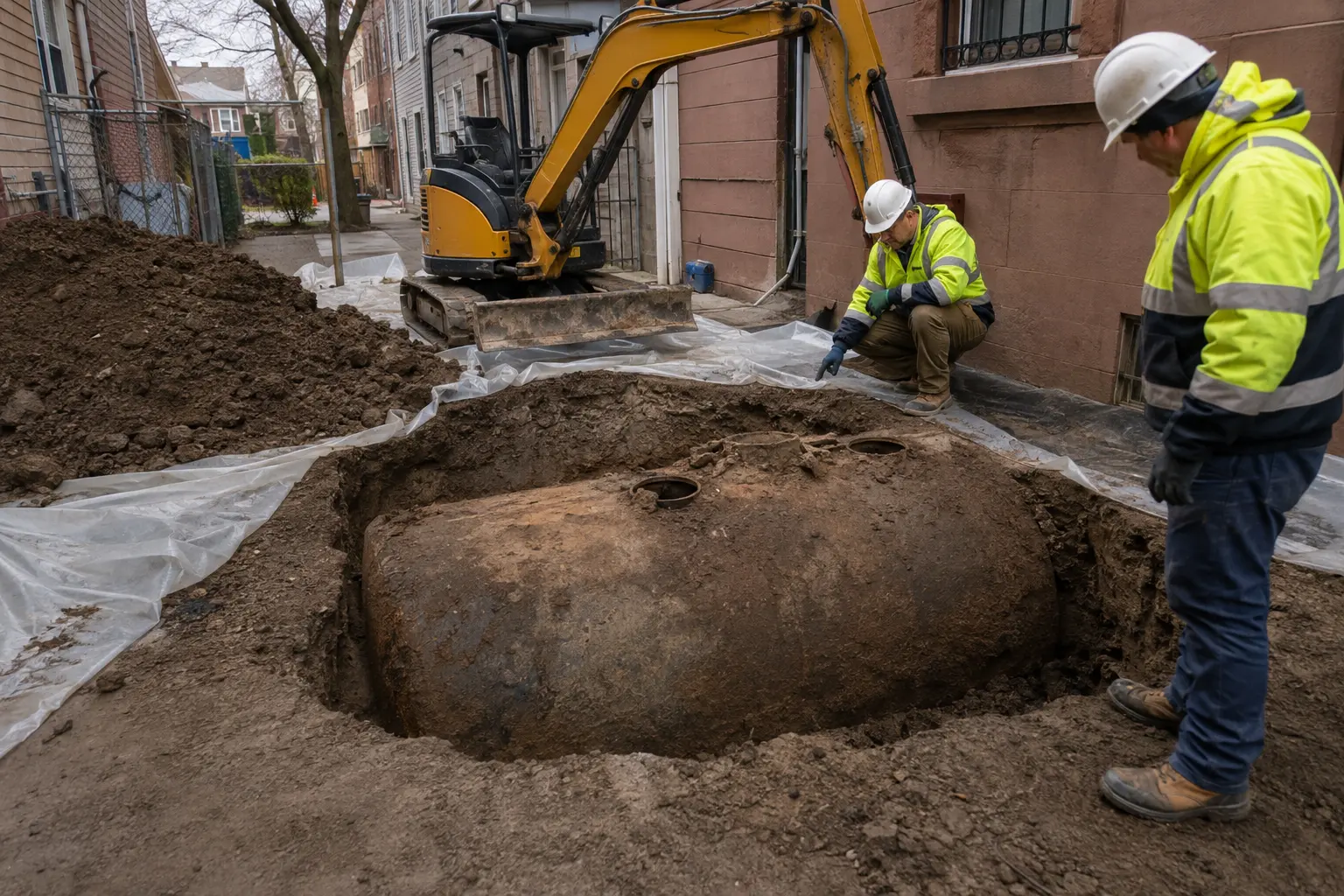 underground tank removal in Brooklyn